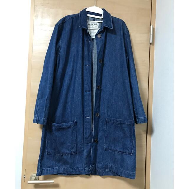 ZARA(ザラ)のZARA WOMAN デニムロングジャケット　S⭐︎ レディースのジャケット/アウター(Gジャン/デニムジャケット)の商品写真