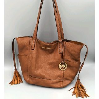 マイケルコース(Michael Kors)の【美品良品】MICHAEL KORS・マイケルコース、レザートートバッグ(トートバッグ)