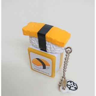 たまご寿司スタンプ＆キーホルダー 玉子 元気寿司・魚べい(ノベルティグッズ)
