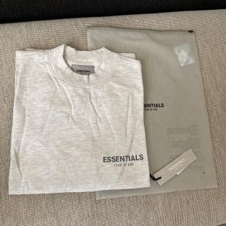 ESSENTIALS  Tシャツ　xxs   ホワイト　アイボリー