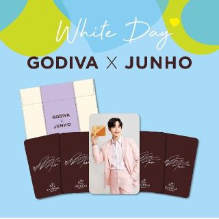 トゥーピーエム(2PM)の【未開封】JUNHO x GODIVA トレカ セット(K-POP/アジア)