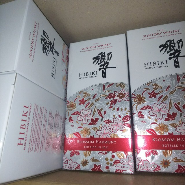 サントリー(サントリー)の4本セット 響 BLOSSOM HARMONY 2021 食品/飲料/酒の飲料(その他)の商品写真