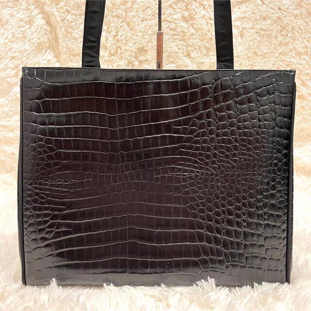 おすすめ】 サルヴァトーレ フェラガモ 正規品 トートバッグ 黒