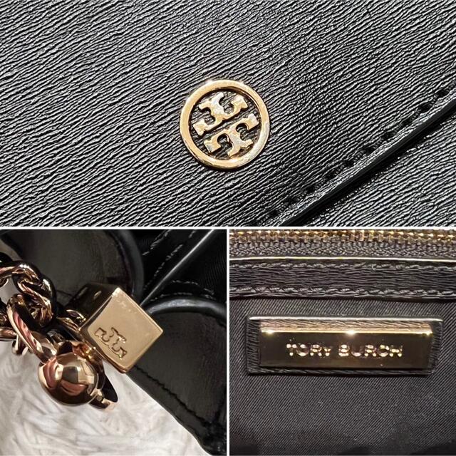 Tory Burch(トリーバーチ)のトリーバーチ チェーンショルダーバッグ 2way ロビンソン レザー ブラック レディースのバッグ(ショルダーバッグ)の商品写真