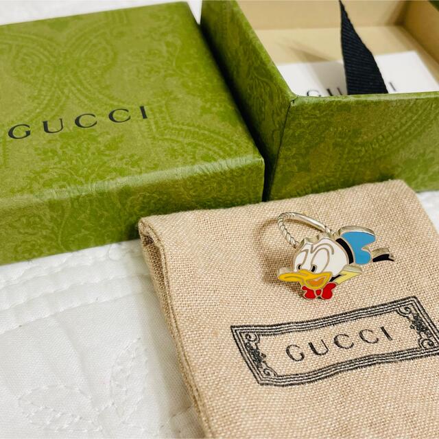 ドナルドダック×GUCCI】リング ディズニー × グッチ 付属品付 ドナルド