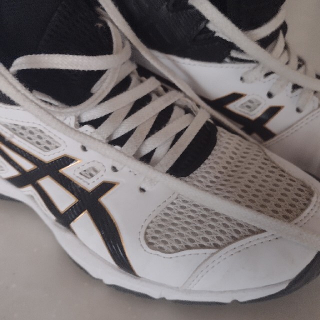 asics(アシックス)のバスケットシューズ キッズ/ベビー/マタニティのキッズ靴/シューズ(15cm~)(スニーカー)の商品写真