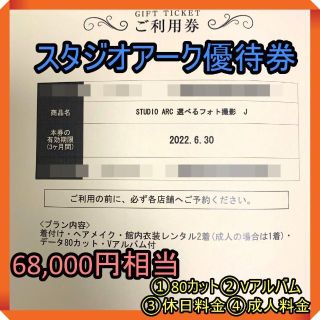 【exe様専用】スタジオアーク ARC　撮影券　Cコース相当　選べるフォト券J(その他)