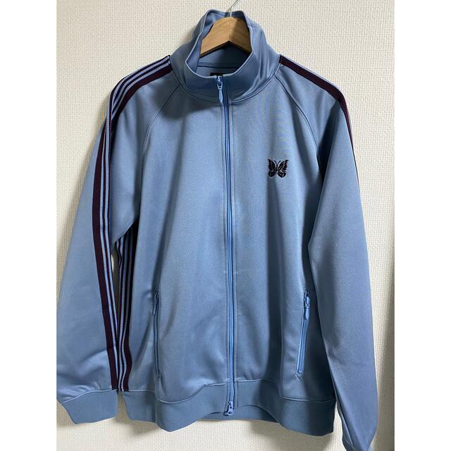 Needles poly track jacket サックスブルー Lサイズ