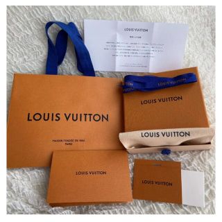 ルイヴィトン(LOUIS VUITTON)のルイヴィトン 空箱 紙袋　プレゼント　包装　コインパース　財布(ショップ袋)