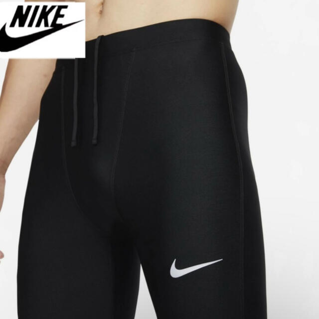 NIKE(ナイキ)のNIKE スポーツ ランニングタイツ レギンス　メンズXL 定価6,600円税込 メンズのレッグウェア(レギンス/スパッツ)の商品写真