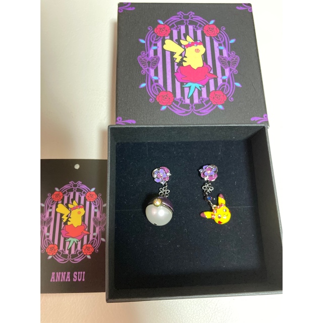 ANNA SUI アナスイ ピカチュウ ピアス 箱付き コラボ ポケモン
