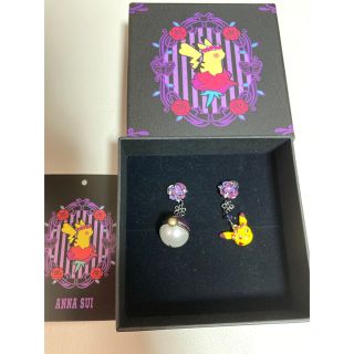 アナスイ(ANNA SUI)のANNA SUI アナスイ　ピカチュウ　ピアス　箱付き　コラボ　ポケモン(ピアス)