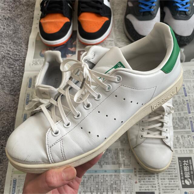 adidas - adidas stan smith white green 27.5cmの通販 by ニケ's shop