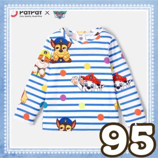 【激安】 パウパトロール 長袖 ボーダー カットソー 【3歳】(Tシャツ/カットソー)