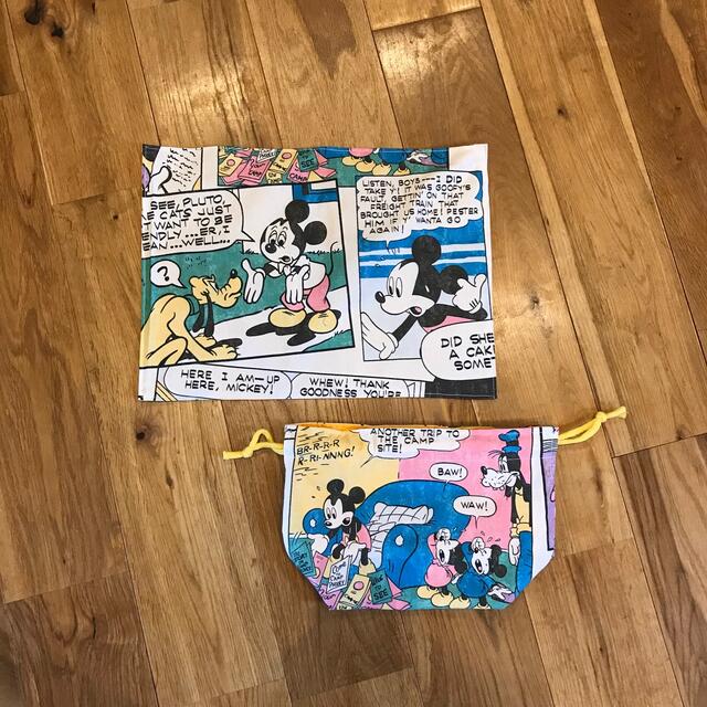 ミッキー ディズニー ランチマット お弁当袋 1