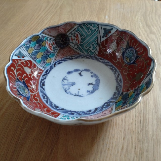 伊万里　輪花皿　膾皿　なます皿陶芸