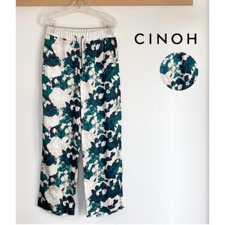 チノ(CINOH)のCINOH チノ　FLOWER PRINT EASY PANTS 花柄　パンツ(カジュアルパンツ)
