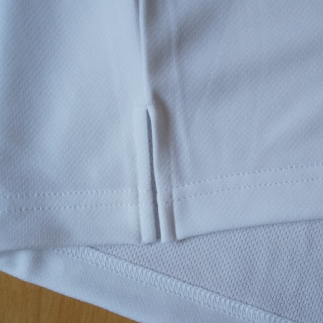 半袖ドライポロシャツ 白 S メンズのトップス(Tシャツ/カットソー(半袖/袖なし))の商品写真