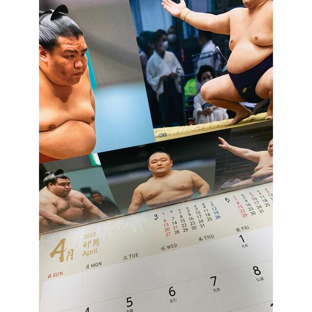 2022大相撲カレンダー スポーツ/アウトドアのスポーツ/アウトドア その他(相撲/武道)の商品写真