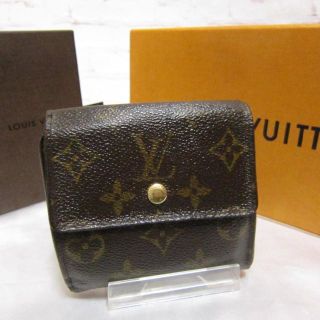 ルイヴィトン(LOUIS VUITTON)のルイヴィトン ポルトモネ ビエカルトクレディ モノグラム  2つ折り財布(財布)