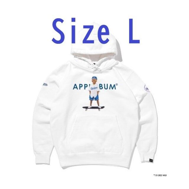 APPLEBUM(アップルバム)の【限定アイテム】APPLEBUM　“LA Dodgers Boy” Sweat  メンズのトップス(パーカー)の商品写真