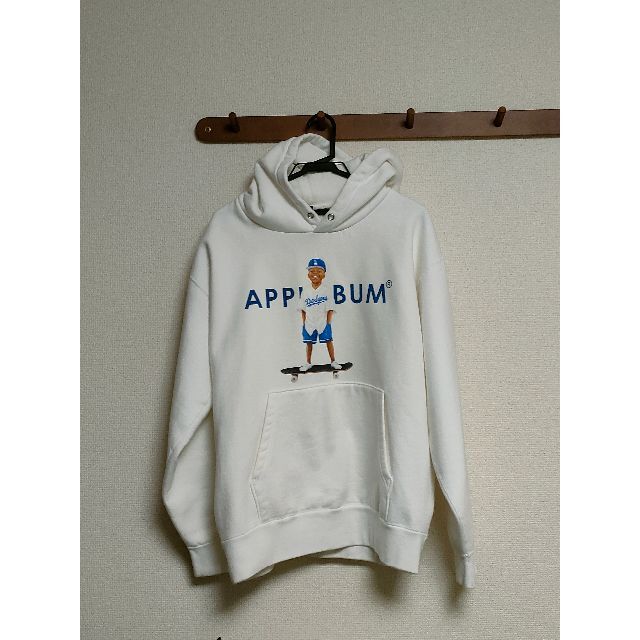 APPLEBUM(アップルバム)の【限定アイテム】APPLEBUM　“LA Dodgers Boy” Sweat  メンズのトップス(パーカー)の商品写真