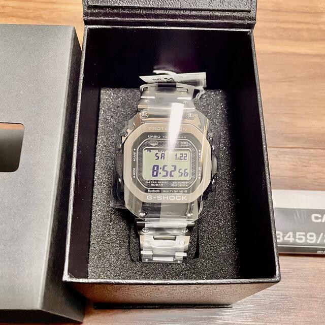 【新品】G-SHOCK GMW-B5000D-1JF フルメタル シルバー