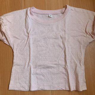 ムジルシリョウヒン(MUJI (無印良品))の無印　ピンクドットTシャツ(Tシャツ/カットソー)