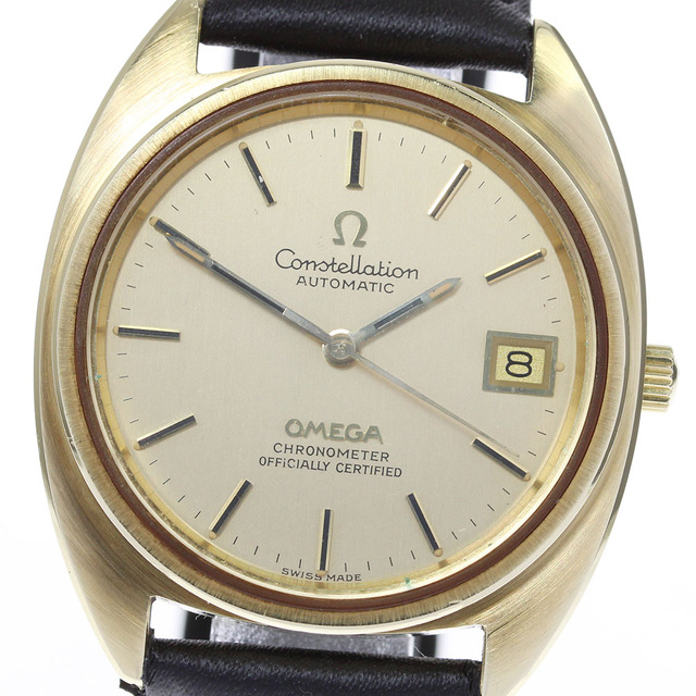 かわいい！ OMEGA メンズ 自動巻き Ref.168.0056 Cal.1011 デイト ...