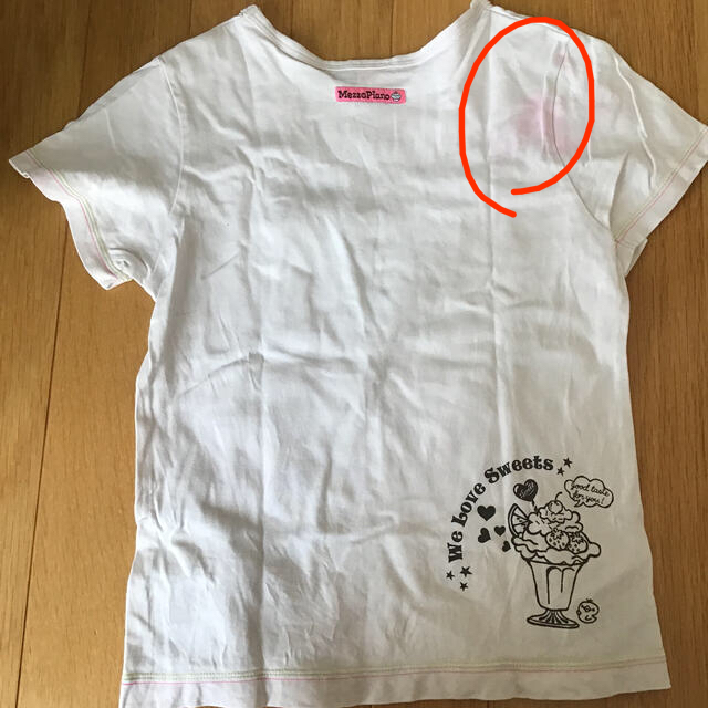 mezzo piano(メゾピアノ)のTシャツ  140 キッズ/ベビー/マタニティのキッズ服男の子用(90cm~)(Tシャツ/カットソー)の商品写真