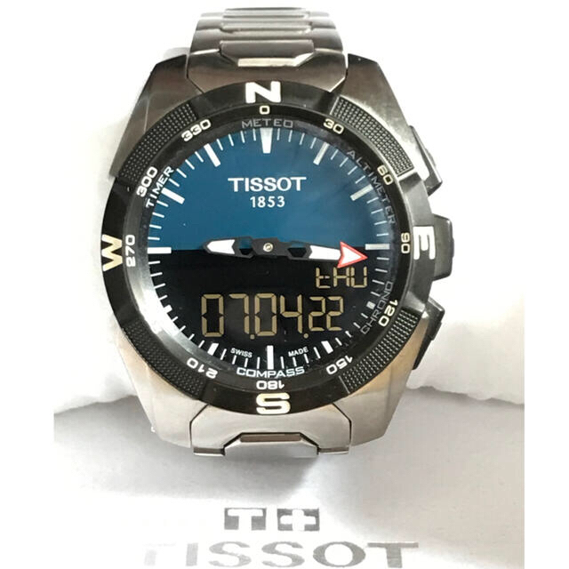 メンズTISSOT Tタッチ エキスパート ソーラー