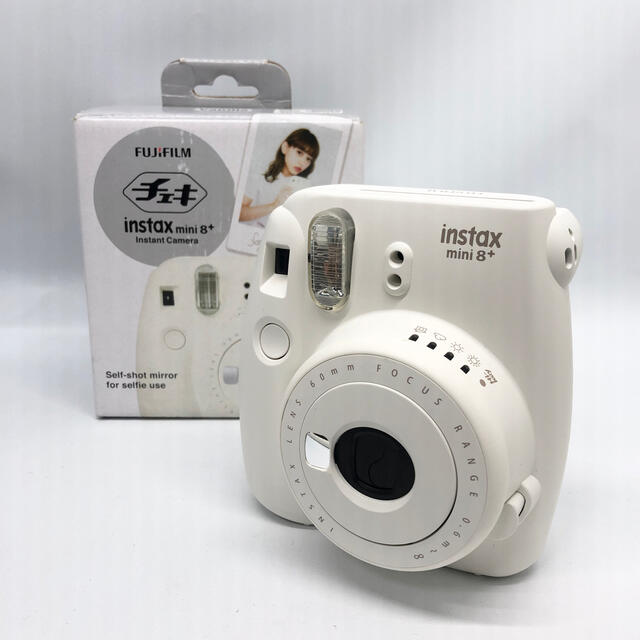 FUJIFILM インスタントカメラ チェキ instax mini8プラスチェキ