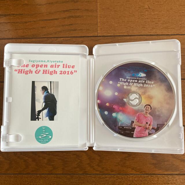 杉山清貴　The open air live“High & High 2016” エンタメ/ホビーのDVD/ブルーレイ(ミュージック)の商品写真