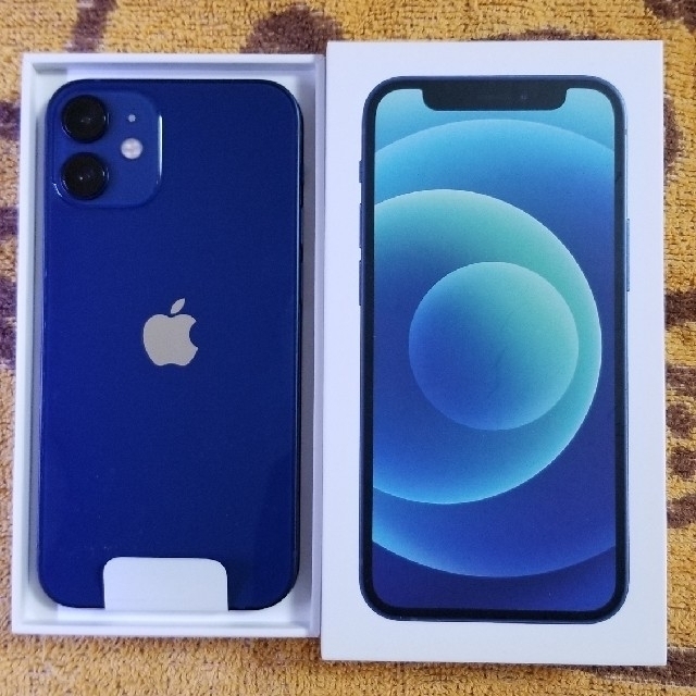 【新品・未使用】iPhone12 mini 128GB ブルー SIMフリーBlue