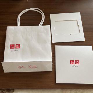 ユニクロ(UNIQLO)のユニクロ　包装　ギフトカード(ラッピング/包装)