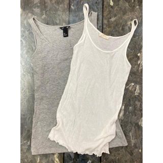 ザラ(ZARA)のZARA H&M ノースリーブ タンクトップ 2点 set (タンクトップ)