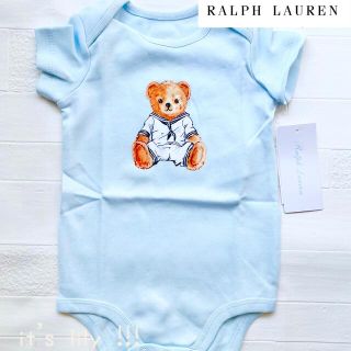 ラルフローレン(Ralph Lauren)の12m80cm   ラルフローレン　新作　肌着  ロンパース　ふわふわ(ロンパース)