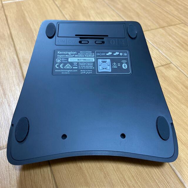 [中古美品]ケンジントン ワイヤレストラックボール K72359JP スマホ/家電/カメラのPC/タブレット(PC周辺機器)の商品写真