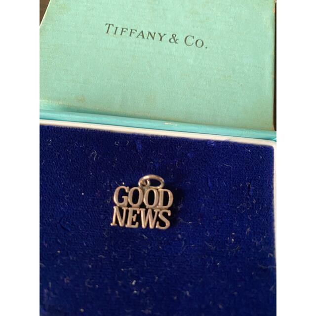 Tiffany & Co.(ティファニー)のvintage tiffany チャーム　GOOD NEWS レディースのアクセサリー(ネックレス)の商品写真