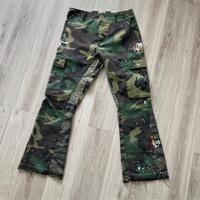 HUMAN MADE KAWS CORDUROY PRINT PANTS S 販売売り