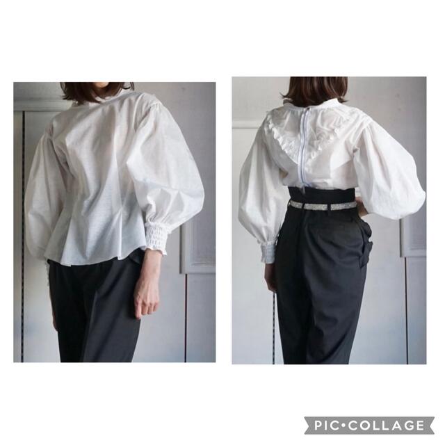 leur logette(ルールロジェット)の【ともちょん様専用】leur logette ボリューム袖ブラウス レディースのトップス(シャツ/ブラウス(長袖/七分))の商品写真