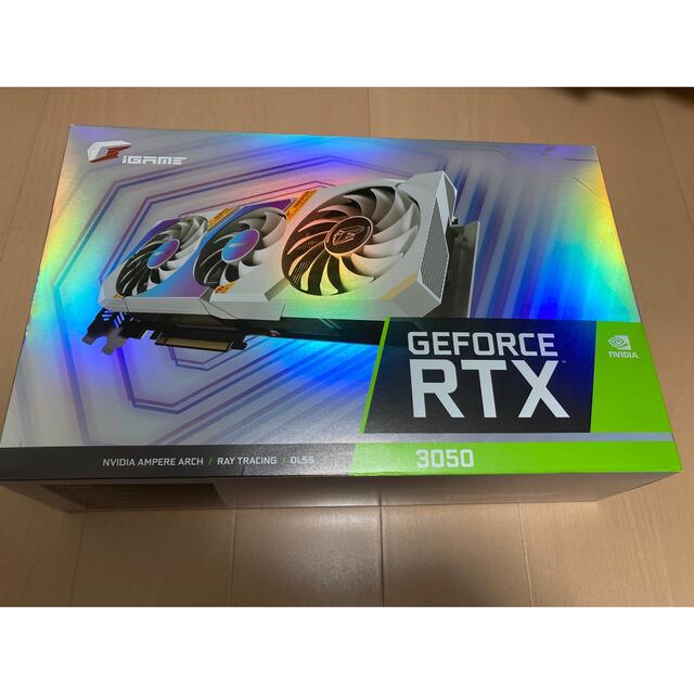 COLORFUL iGame RTX 3050 Ultra W OC 8Gスマホ/家電/カメラ