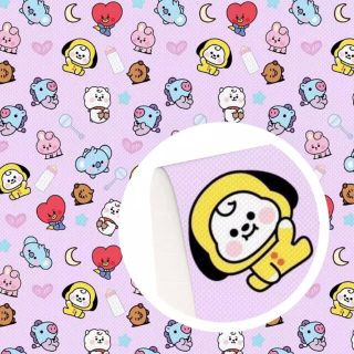 ★BT21★再入荷♡BTS 防弾少年団 バンタン 生地 布 ハギレ(生地/糸)