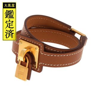 エルメス(HERMES)のHERMES　エルメス　オーケリーブレスレット　二重ブレスレット【472】(ブレスレット/バングル)