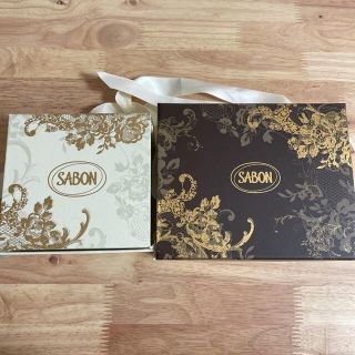 サボン(SABON)のサボン　空き箱　2個(ショップ袋)