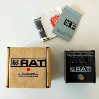 【美品】【ビンテージ】【希少】1986年製神田RAT（石橋RAT仕様）(エフェクター)