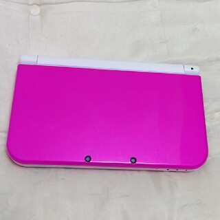ニンテンドー3DS(ニンテンドー3DS)のnew3ds ll ピンク × ホワイト(携帯用ゲーム機本体)