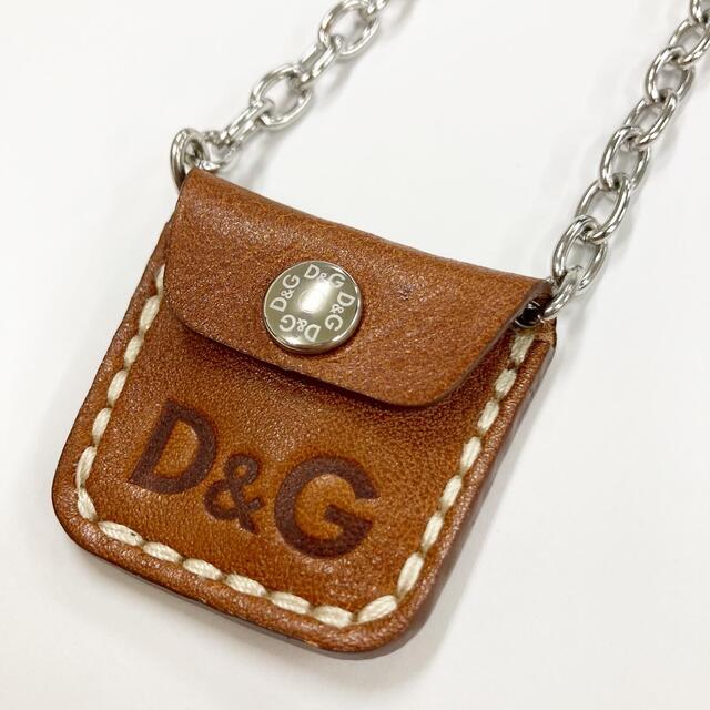 D&G(ディーアンドジー)のD&G (ディー＆ジー) ネックレス　メンズ　レザー　アクセサリー メンズのアクセサリー(ネックレス)の商品写真