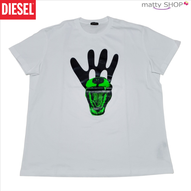 13 DIESEL 半袖Tシャツ ホワイト XL 新品