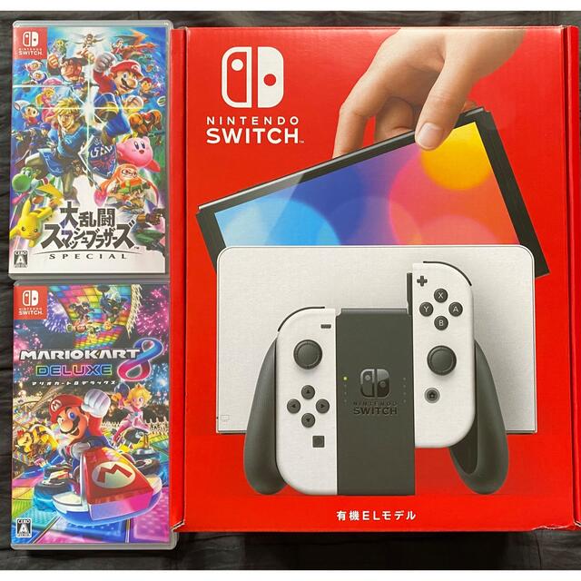 種類豊富な品揃え Nintendo Switch - Nintendo Switch 有機ELモデル Joy-Con(L)/(R) ホ 家庭用ゲーム機本体